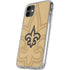 NFL New Orleans Saints Double Vision iPhone 11 Clear Case