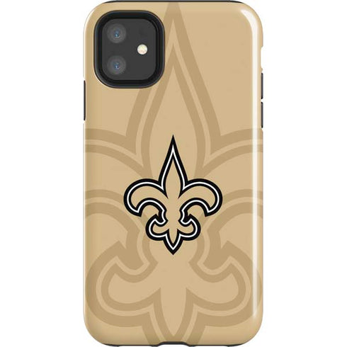 NFL New Orleans Saints Double Vision iPhone 11 Impact Case