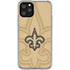 NFL New Orleans Saints Double Vision iPhone 11 Pro Clear Case