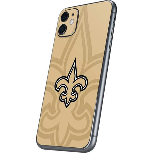 NFL New Orleans Saints Double Vision iPhone 11 Skin
