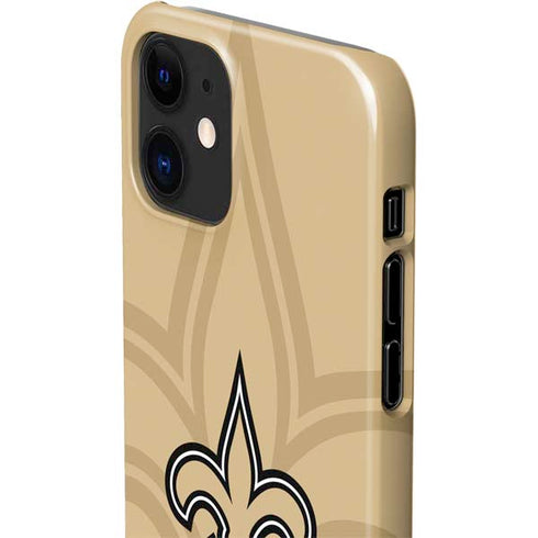 NFL New Orleans Saints Double Vision iPhone 12 Mini Lite Case