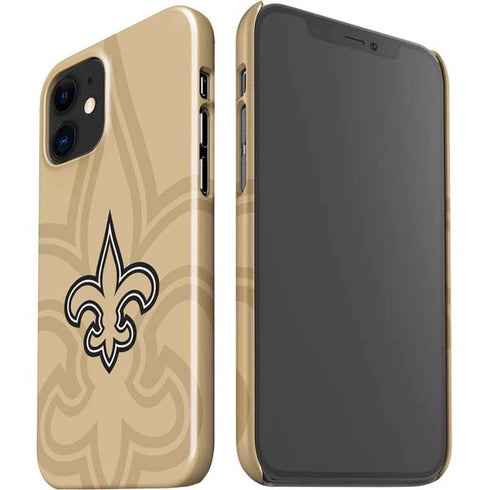 NFL New Orleans Saints Double Vision iPhone 12 Mini Lite Case
