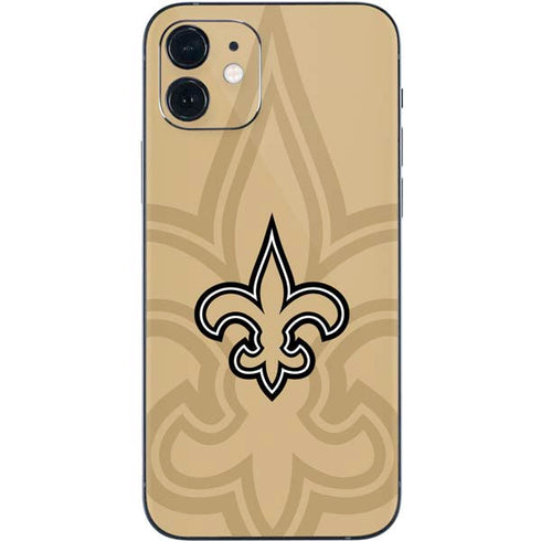 NFL New Orleans Saints Double Vision iPhone 12 Mini Skin