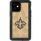 NFL New Orleans Saints Double Vision iPhone 12 Mini Waterproof Case