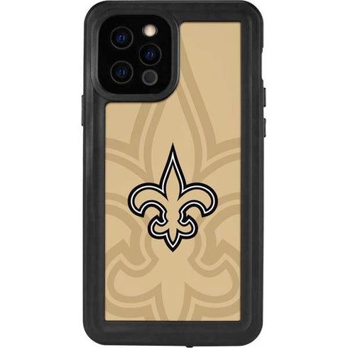 NFL New Orleans Saints Double Vision iPhone 12 Pro Waterproof Case