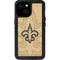 NFL New Orleans Saints Double Vision iPhone 13 Mini Waterproof Case