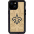 NFL New Orleans Saints Double Vision iPhone 13 Mini Waterproof Case