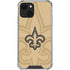 NFL New Orleans Saints Double Vision iPhone 14 Plus Clear Case