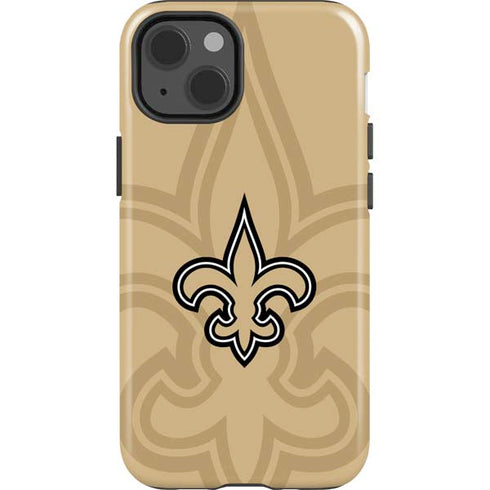 NFL New Orleans Saints Double Vision iPhone 15 Impact Case