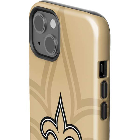 NFL New Orleans Saints Double Vision iPhone 15 Impact Case