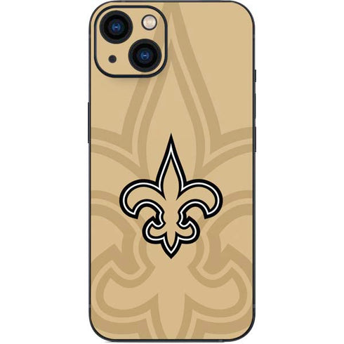 NFL New Orleans Saints Double Vision iPhone 15 Plus Skin