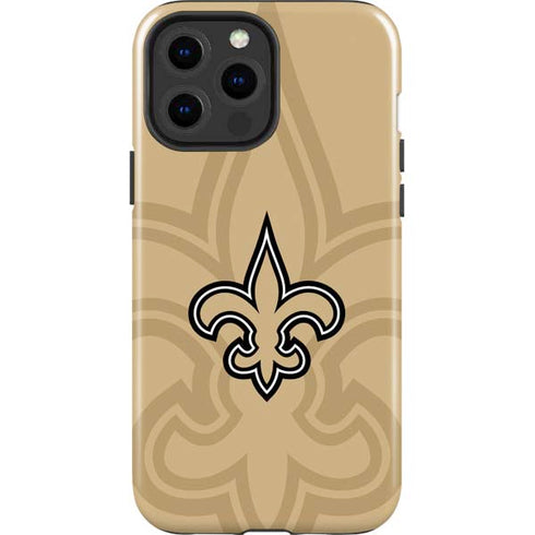 NFL New Orleans Saints Double Vision iPhone 15 Pro Max Impact Case