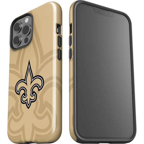 NFL New Orleans Saints Double Vision iPhone 15 Pro Max Impact Case