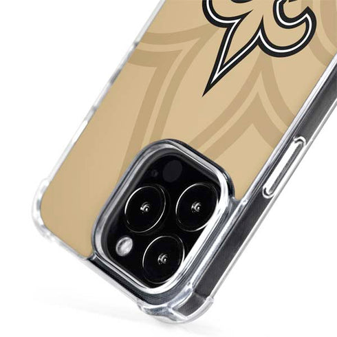 NFL New Orleans Saints Double Vision iPhone 14 Pro Max MagSafe Case