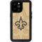 NFL New Orleans Saints Double Vision iPhone 14 Pro Max Waterproof Case
