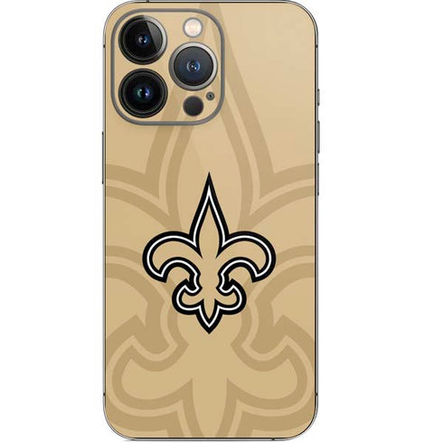 NFL New Orleans Saints Double Vision iPhone 14 Pro Skin