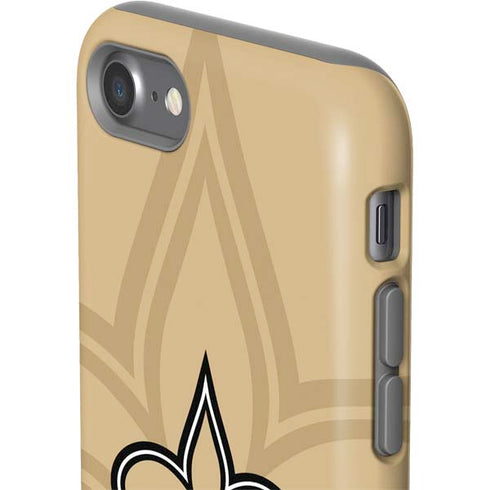 NFL New Orleans Saints Double Vision iPhone SE (2nd & 3rd Gen) Pro Case