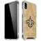 NFL New Orleans Saints Double Vision iPhone XR Clear Case