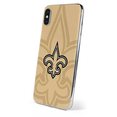 NFL New Orleans Saints Double Vision iPhone XS Max Skin