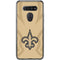 NFL New Orleans Saints Double Vision LG K51/Q51 Clear Case