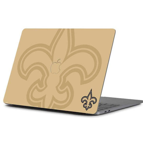 NFL New Orleans Saints Double Vision Apple MacBook Pro 13-inch Skin