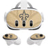 NFL New Orleans Saints Double Vision Meta Quest 3 Skin