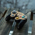 NFL New Orleans Saints Double Vision Nintendo GameCube Controller Skin