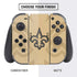 NFL New Orleans Saints Double Vision Nintendo Switch Bundle Skin