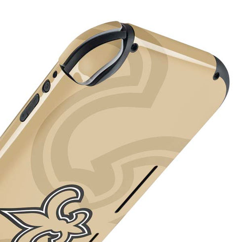 NFL New Orleans Saints Double Vision Nintendo Switch Lite Skin