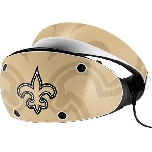 NFL New Orleans Saints Double Vision PlayStation VR2 Skin