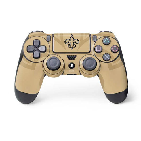 NFL New Orleans Saints Double Vision PS4 Controller Skin