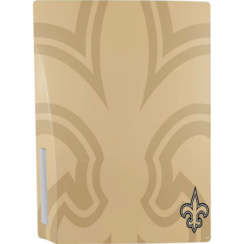 NFL New Orleans Saints Double Vision PS5 Console Skin