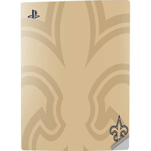 NFL New Orleans Saints Double Vision PS5 Digital Edition Console Skin