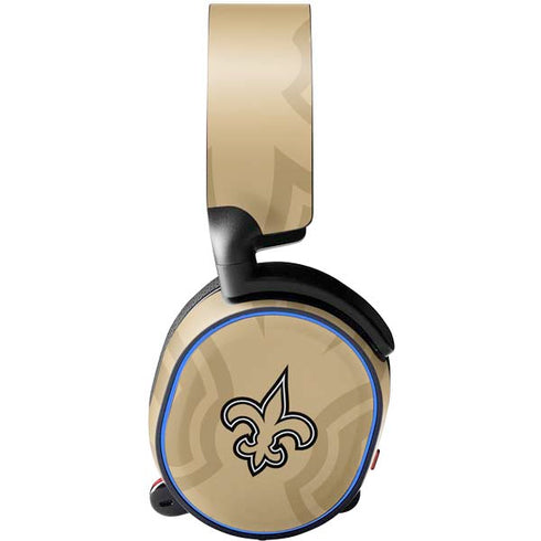 NFL New Orleans Saints Double Vision SteelSeries Arctis 5 Skin