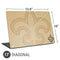 NFL New Orleans Saints Double Vision Universal Laptop 17in (13.8 x 10in) Skin