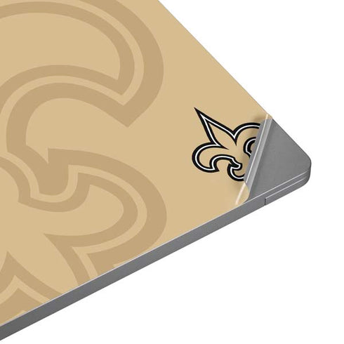 NFL New Orleans Saints Double Vision Universal Laptop 18in (14.6 x 10.6in) Skin