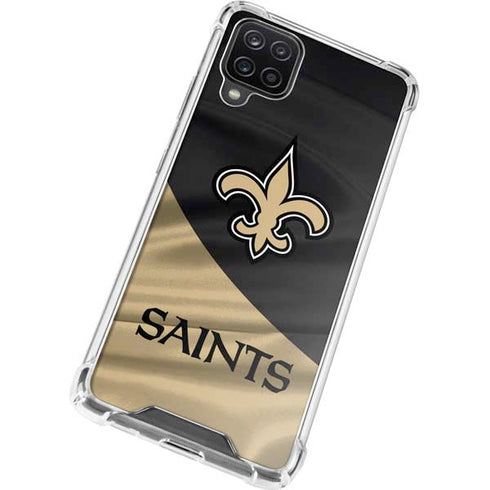 NFL New Orleans Saints Galaxy A12 Clear Case