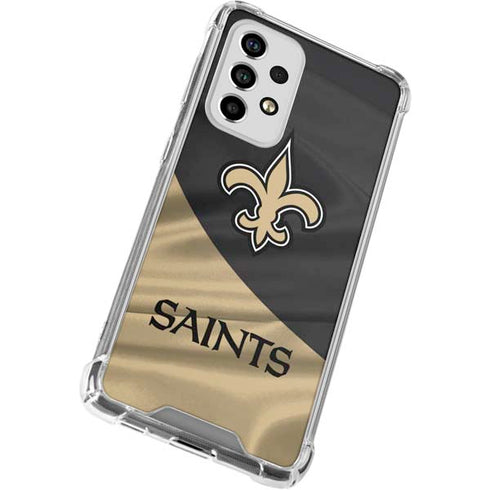 NFL New Orleans Saints Galaxy A53 5G Clear Case