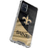 NFL New Orleans Saints Galaxy A71 5G Clear Case