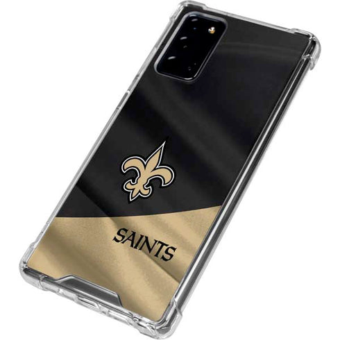 NFL New Orleans Saints Galaxy Note20 5G Clear Case