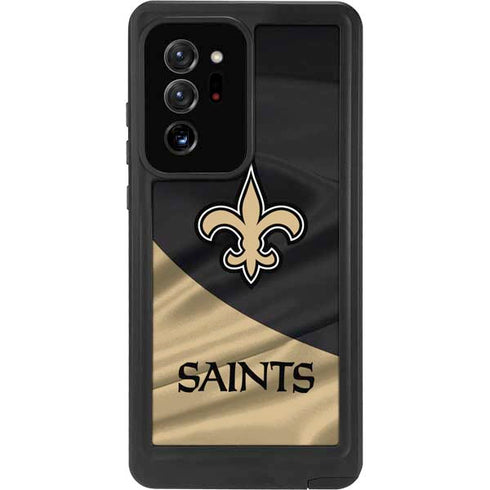 NFL New Orleans Saints Galaxy Note20 Ultra 5G Waterproof Case