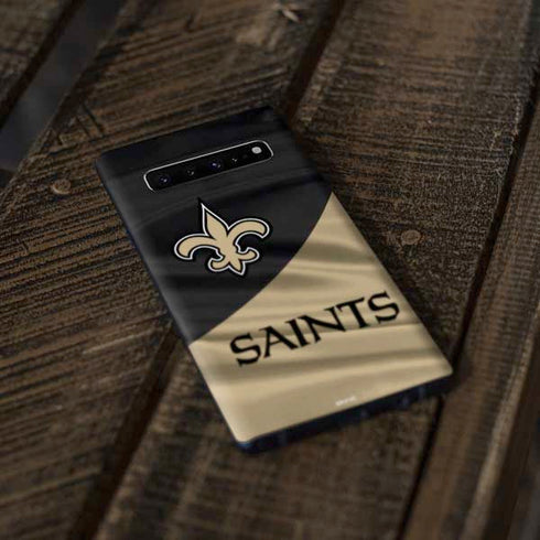 NFL New Orleans Saints Galaxy S10 Plus Skin