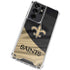 NFL New Orleans Saints Galaxy S21 Ultra 5G Clear Case