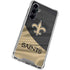 NFL New Orleans Saints Galaxy S23 FE Clear Case