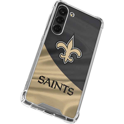 NFL New Orleans Saints Galaxy S23 Plus Clear Case