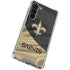 NFL New Orleans Saints Galaxy S23 Plus Clear Case