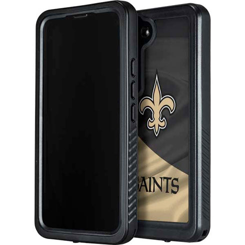 NFL New Orleans Saints Galaxy S23 Plus Waterproof Case