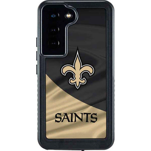 NFL New Orleans Saints Galaxy S23 Waterproof Case