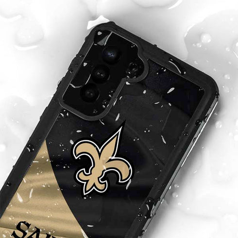 NFL New Orleans Saints Galaxy S23 Waterproof Case