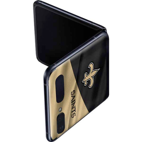 NFL New Orleans Saints Galaxy Z Flip Skin
